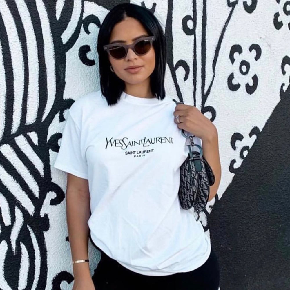 Yves inspired luxury tee